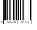 Barcode Image for UPC code 0240408005775