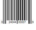 Barcode Image for UPC code 024044000079