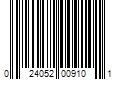 Barcode Image for UPC code 024052009101