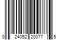 Barcode Image for UPC code 024052200775