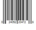 Barcode Image for UPC code 024052204728