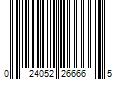 Barcode Image for UPC code 024052266665