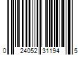 Barcode Image for UPC code 024052311945