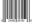 Barcode Image for UPC code 024052361506