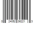 Barcode Image for UPC code 024052362213