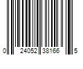 Barcode Image for UPC code 024052381665