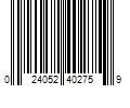 Barcode Image for UPC code 024052402759