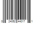 Barcode Image for UPC code 024052440171