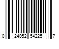 Barcode Image for UPC code 024052542257