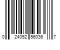 Barcode Image for UPC code 024052560367