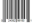 Barcode Image for UPC code 024052561531