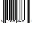 Barcode Image for UPC code 024052644371