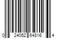 Barcode Image for UPC code 024052648164