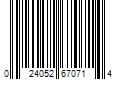 Barcode Image for UPC code 024052670714