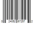 Barcode Image for UPC code 024052672572