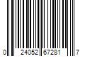 Barcode Image for UPC code 024052672817