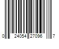 Barcode Image for UPC code 024054270967