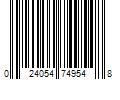 Barcode Image for UPC code 024054749548