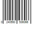 Barcode Image for UPC code 0240550536066