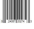 Barcode Image for UPC code 024057202743