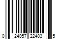 Barcode Image for UPC code 024057224035