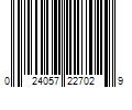 Barcode Image for UPC code 024057227029