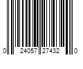 Barcode Image for UPC code 024057274320