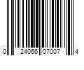 Barcode Image for UPC code 024066070074