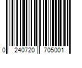 Barcode Image for UPC code 0240720705001