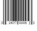 Barcode Image for UPC code 024077000053