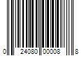 Barcode Image for UPC code 024080000088