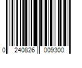 Barcode Image for UPC code 0240826009300