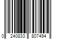 Barcode Image for UPC code 0240833807494