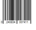 Barcode Image for UPC code 0240834007411