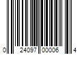 Barcode Image for UPC code 024097000064