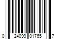 Barcode Image for UPC code 024099017657