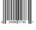 Barcode Image for UPC code 024099017831