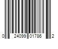 Barcode Image for UPC code 024099017862