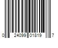 Barcode Image for UPC code 024099018197