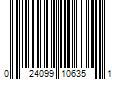 Barcode Image for UPC code 024099106351