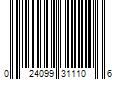 Barcode Image for UPC code 024099311106