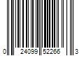 Barcode Image for UPC code 024099522663