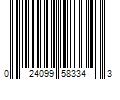 Barcode Image for UPC code 024099583343