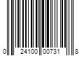 Barcode Image for UPC code 024100007318