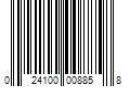 Barcode Image for UPC code 024100008858