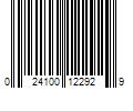 Barcode Image for UPC code 024100122929