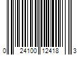 Barcode Image for UPC code 024100124183