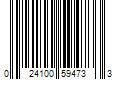 Barcode Image for UPC code 024100594733