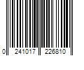 Barcode Image for UPC code 024101722681284