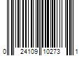 Barcode Image for UPC code 024109102731